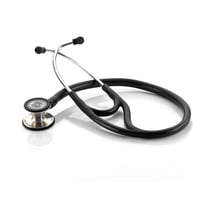 Fonendoscopio de cardiologia de platino Adscope® 601 com tecnologia AFD e uma peça torácica convertível fazem-no o mais versátil em cardiologia